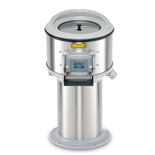 IMC SP25 - Floor-mounted Potato Peeler Spare Parts