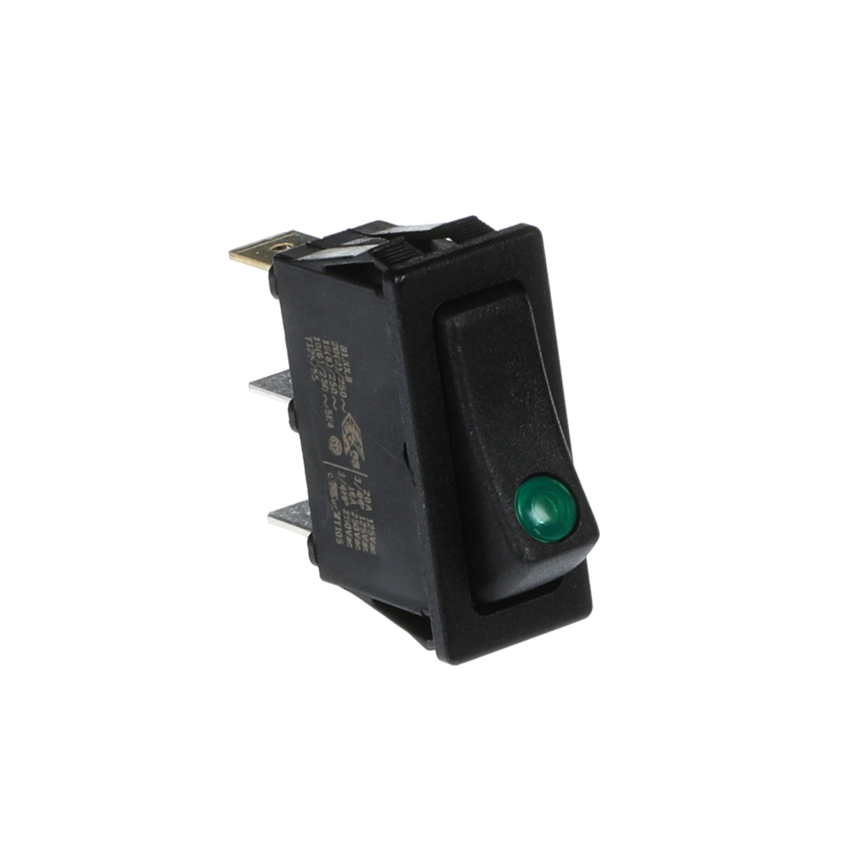 Lincat SW53 Green Neon Rocker Switch