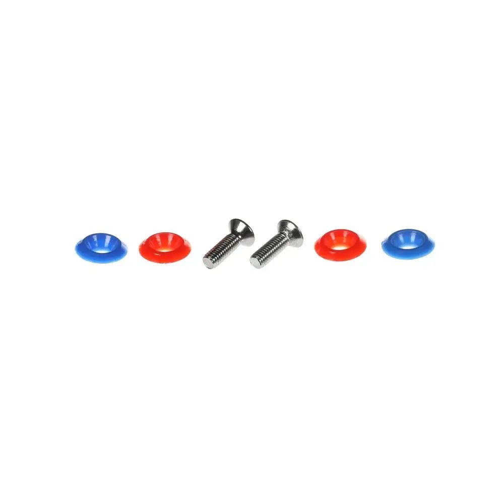 Mechline AquaJet AJTD027 Red Blue Inserts and Screws